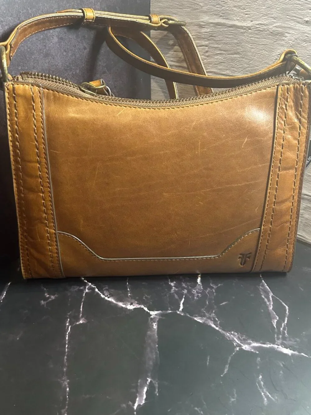 FRYE MELISSA ZIP CROSSBODY